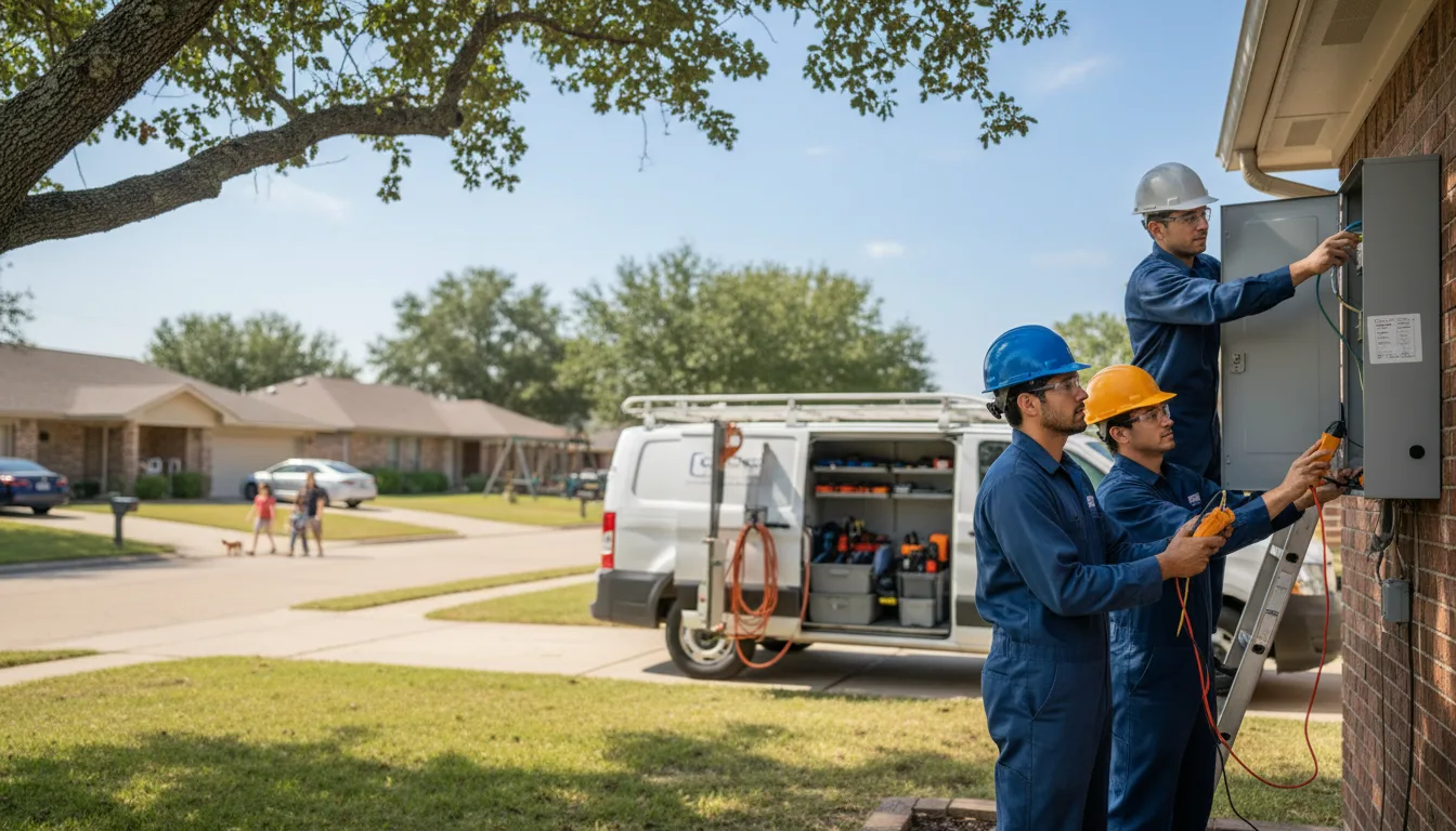 Certified electrician providing emergency electrical services in Fairmount City, PA